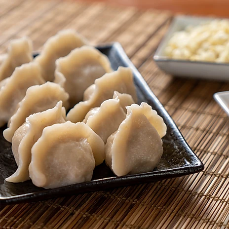 胡萝卜猪肉水饺__ Pork Dumpling w: Carrot